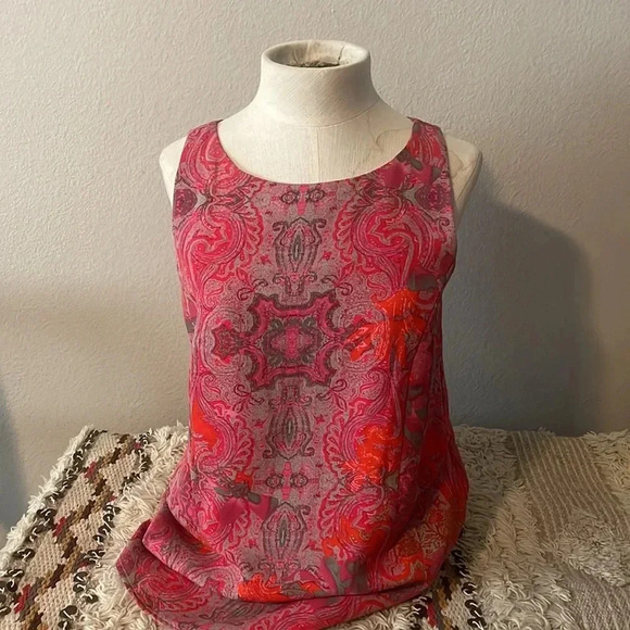 Pink CABi Paisley Top‎ S - Picture 1 of 4